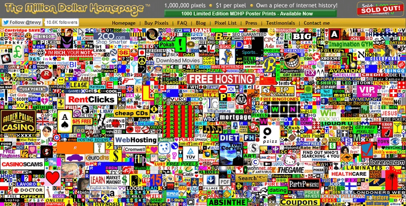 Million Dollar Homepage